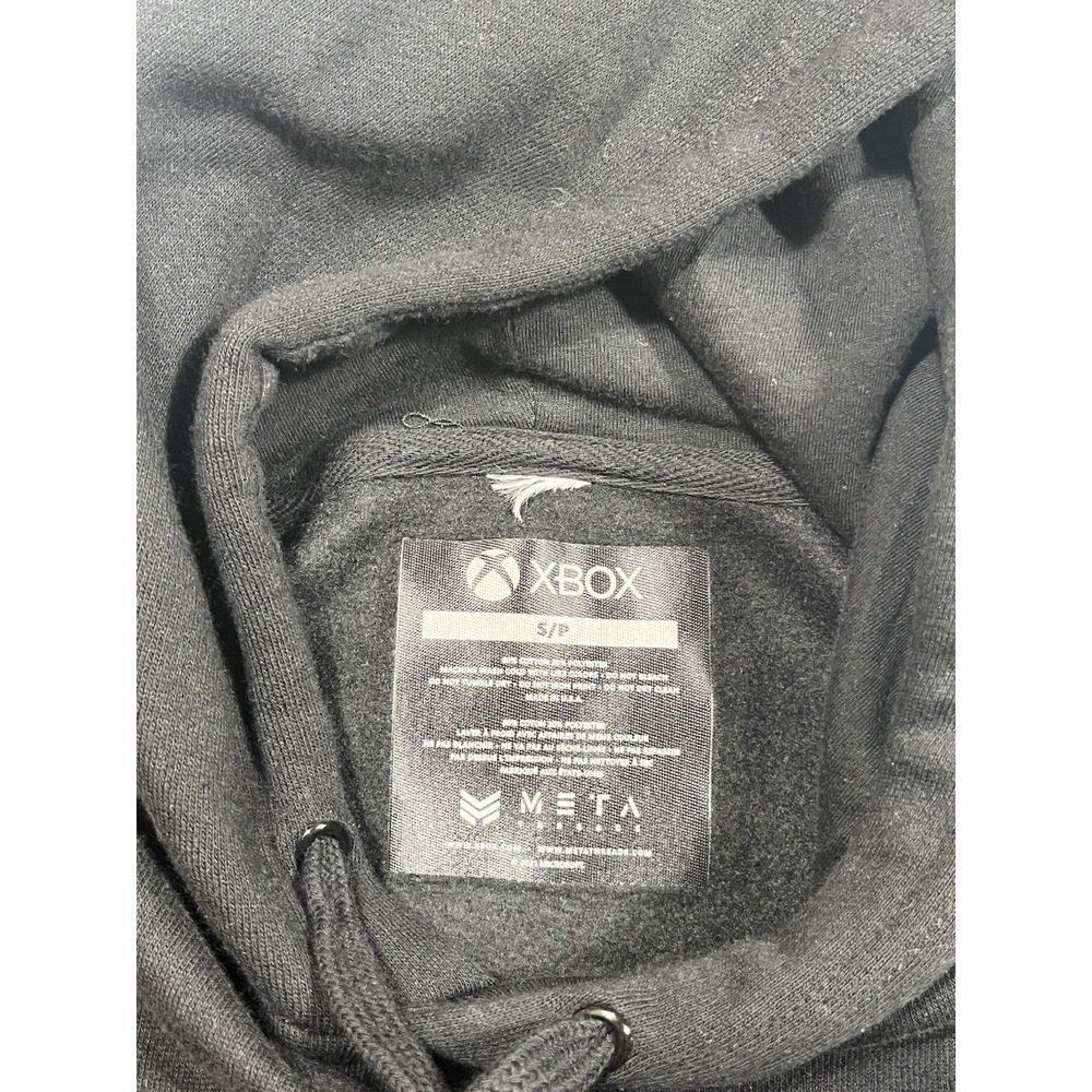 Xbox Daystrike Camo Hoodie Mens Small Black Pullover Gaming Graphic Sweatshirt - Picture 3 of 6